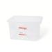 5 Star Office Storage Box Plastic with Lid Stackable 22 Litre Clear 930677