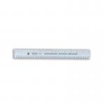5 Star Office Ruler Plastic Shatter-resistant Metric Imperial Markings 300mm Blue Tint (Pack of 10) FS932693