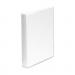 5 Star Office A4 Presentation Ring Binder Polypropylene 25mm 4D-Ring White [Pack 10] 933012