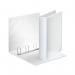 5 Star Office A4 Presentation Ring Binder Polypropylene 38mm 4D-Ring White [Pack 10] 933054