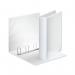 5 Star Office A4 Presentation Ring Binder Polypropylene 38mm 4D-Ring White (Pack of 10) FS933054