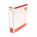 5 Star Office A4 Presentation Ring Binder Polypropylene 38mm 2D-Ring White (Pack of 10) FS933070