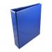 5 Star Office A4 Presentation Ring Binder Polypropylene 50mm 4D-Ring Blue [Pack 10] 933088