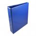 5 Star Office A4 Presentation Ring Binder Polypropylene 65mm 4D-Ring Blue (Pack of 10) FS933119