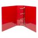 5 Star Office A4 Presentation Ring Binder Polypropylene 65mm 4D-Ring Red [Pack 10] 933127