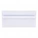 5 Star Office Envelopes Wallet Self Seal 80gsm DL 220x110mm White Retail Pack (Pack of 50) FS934740