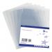 5 Star Elite Folder Cut Flush PVC Top and Side Opening 135 Micron A4 Glass Clear (Pack of 100) FS934819