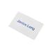 5 Star Office Name Badge with Combi-Clip 54x90mm [Pack 50] 936685