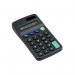 5 Star Office Pocket Calculator 8 Key Display Solar and Battery Power 63x17x113mm Black FS936724