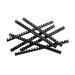 5 Star Office Binding Combs Plastic 21 Ring 125 Sheets A4 16Mm Black [Pack 100] 936755