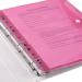 5 Star Office Ring Binder Punched Pocket A4 Assorted [Pack 5] 936909