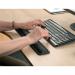 5 Star Office Keyboard Wrist Pad Gel Lycra Antiskid Black FS937254