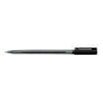 5 Star Elite Ball Pen Medium 1.0mm Tip 0.5mm Line Black (Pack of 20) FS938012