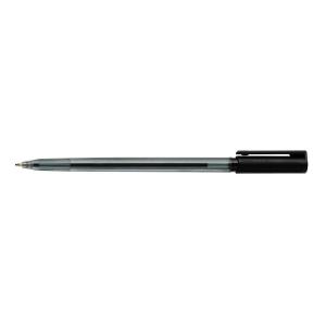 Elite Ball Pen Medium 1.0mm Tip 0.5mm Line Black Pack of 20 FS938012