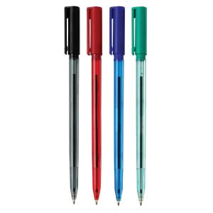 Elite Ball Pen Medium 1.0mm Tip 0.5mm Line Blue Pack of 20 FS938017