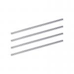 5 Star Office Risers for Letter Tray Chrome Plated 152mm (Pack of 4) FS938020