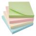 5 Star Eco Repositionable Notes 76x76mm Re-Move Pastel [Pack 12] 938187