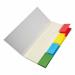 5 Star Office Index Flag Transparent Four Colour (Pack of 5) FS938233