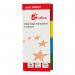 5 Star Office Index Flag Transparent Four Colour (Pack of 5) FS938233