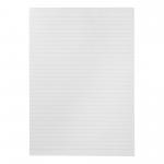 5 Star Eco Recycled Memo Pad Headbound 70gsm Ruled 160pp A4 White Paper (Pack of 10) FS938279