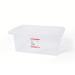 5 Star Office Storage Box Plastic with Lid Stackable 15 Litre Clear 938500