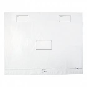 5 Star Elite Envelopes Waterproof Polythene Peel/Seal Opaque 600x430mm 50mm Flap (Pack of 100) FS938519