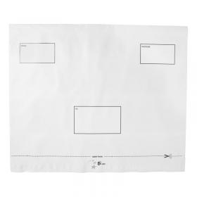 5 Star DX Waterproof Bags Self Seal White 450x320mm and 50mm Flap (Pack of 100) 938538 FS938538