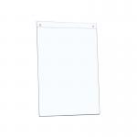 5 Star Office Sign Holder Wall Display Portrait A4 Clear FS938551