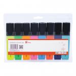 5 Star Office Highlighter Chisel Tip 1-5mm Line Wallet Assorted (Pack of 8) FS938627