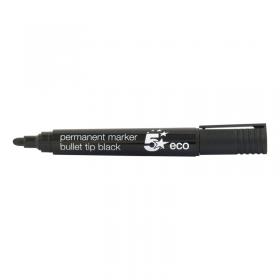5 Star Permanent Marker Bullet Tip 2-5mm Line Black (Pack of 10) 938632 FS938632