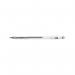 5 Star Office Roller Gel Grip Pen 1.0mm Tip 0.5mm Line Black (Pack of 10) FS938667