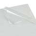 5 Star Office Folder Cut Flush Polypropylene Top and Side Opening 90 Micron A4 Glass Clear [Pack 100] 939177