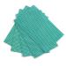 5 Star Facilities Wave Line Mid-weight Cleaning Cloth 40gsm W500xL300mm Green [Pack 50] 939301