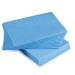 5 Star Facilities Cleaning Cloths Anti-microbial Heavy-duty 76gsm W500xL300mm Blue [Pack 25] 939321