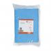 The photograph features a pack of 25 5 Star Cloths and Wipes, each measuring 500x300mm. These heavy duty cleaning cloths have a blue color and are anti-microbial, made of 76gsm material. Perfect for keeping your facilities sparkling clean.