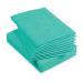 5 Star Facilities Cleaning Cloths Anti-microbial Heavy-duty 76gsm W500xL300mm Green [Pack 25] 939336