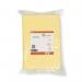 The photo shows 25 yellow heavy duty cleaning cloths, each measuring 500x300mm, from 5 Star Facilities. These anti-microbial cloths are made of 76gsm material and are perfect for tackling tough cleaning jobs.