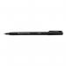 5 Star Office Permanent Marker Fine Tip 0.5mm Line Black (Pack of 10) FS939949