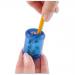 5 Star Office Pencil Sharpener Plastic Canister Two Hole Max. Diameter 8/11mm Blue [Pack 10] 939972