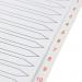 5 Star Elite Index 1-20 Polypropylene Multipunched A4 White With Red Text Tabs 940309