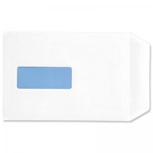 Recycled C5 Window Pocket Envelope Self Seal 90gsm 229x162mm White