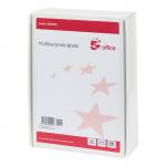 5 Star Office Multipurpose Labels Laser Copier Inkjet 99x34mm White (Pack of 8000) FS940453