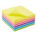 Sticky Notes Removable Cube Rainbow 940554 FS940554
