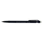 5 Star Office Mechanical Pencil Retractable Disposable with 0.7mm Lead Black Barrel (Pack of 10) FS940694