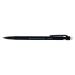 5 Star Office Mechanical Pencil Retractable Disposable with 0.7mm Lead Black Barrel (Pack of 10) FS940694