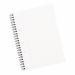 5 Star Office Notebook Wirebound Ruled Margin Perforated 2 Holes 100pp A5+ Red/White (Pack of 10) FS942598