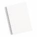 5 Star Office Notebook Wirebound Ruled Margin Perforated 2 Holes 100pp A5+ RedWhite (Pack of 10) FS942598