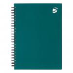 5 Star Office Twinbound Hardback A5 140Pg Teal (Pack of 5) FS943453