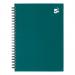 5 Star Office Twinbound Hardback A5 140Pg Teal (Pack of 5) FS943453