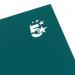 5 Star Office Twinbound Hardback A5 140Pg Teal (Pack of 5) FS943453